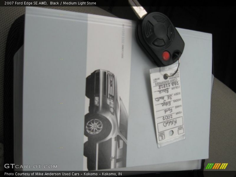 Keys of 2007 Edge SE AWD
