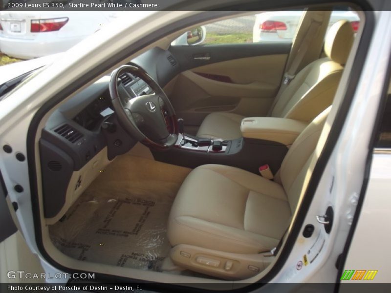 Starfire Pearl White / Cashmere 2009 Lexus ES 350