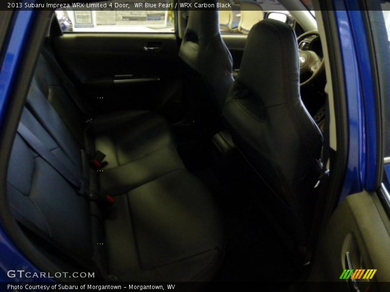 WR Blue Pearl / WRX Carbon Black 2013 Subaru Impreza WRX Limited 4 Door