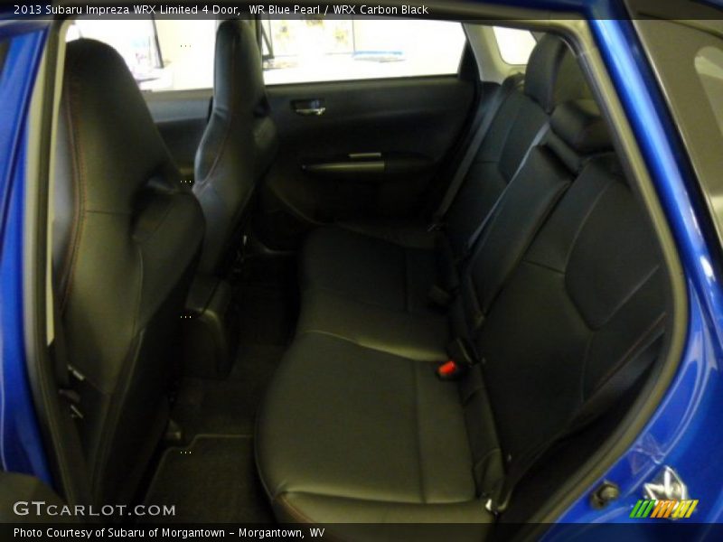 WR Blue Pearl / WRX Carbon Black 2013 Subaru Impreza WRX Limited 4 Door