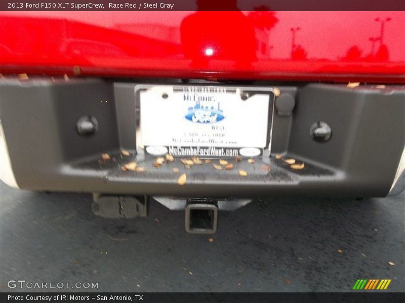 Race Red / Steel Gray 2013 Ford F150 XLT SuperCrew