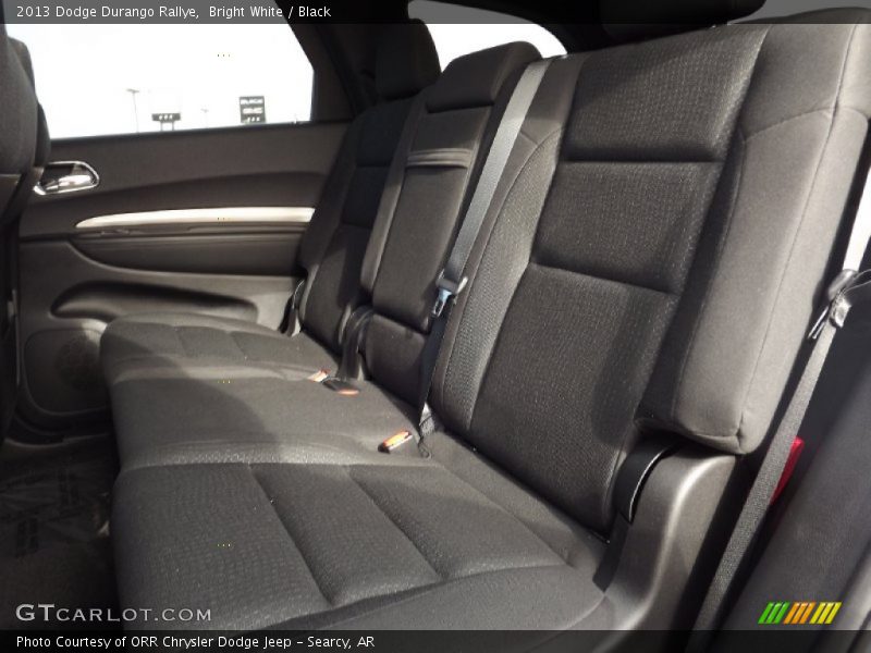 Bright White / Black 2013 Dodge Durango Rallye