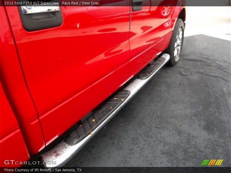 Race Red / Steel Gray 2013 Ford F150 XLT SuperCrew