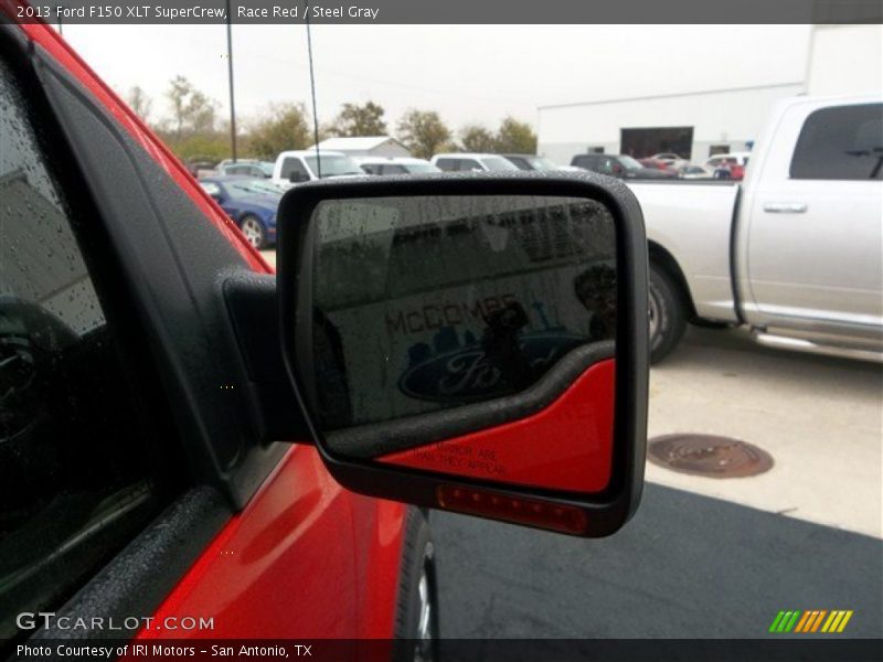 Race Red / Steel Gray 2013 Ford F150 XLT SuperCrew