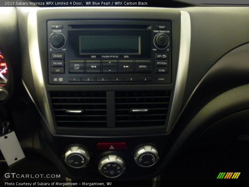 WR Blue Pearl / WRX Carbon Black 2013 Subaru Impreza WRX Limited 4 Door