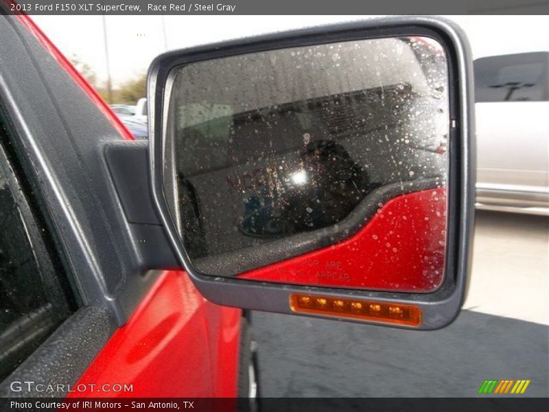 Race Red / Steel Gray 2013 Ford F150 XLT SuperCrew