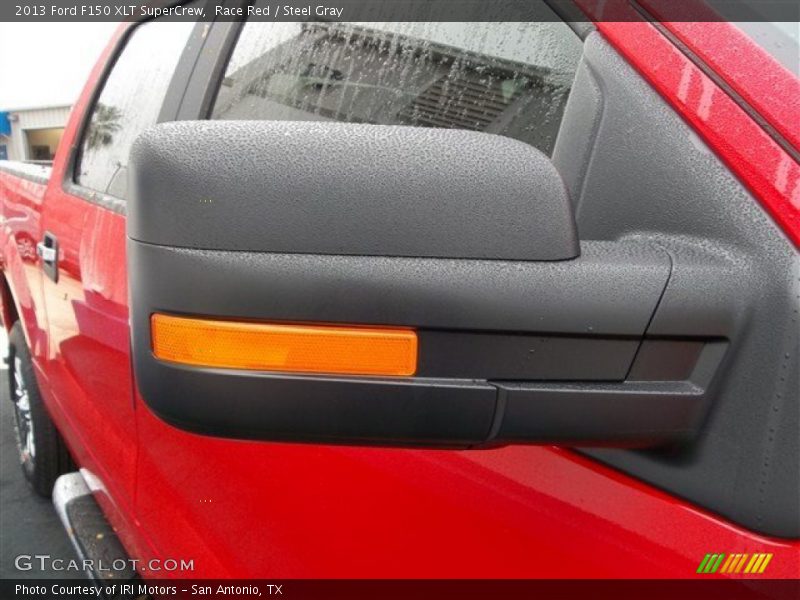 Race Red / Steel Gray 2013 Ford F150 XLT SuperCrew