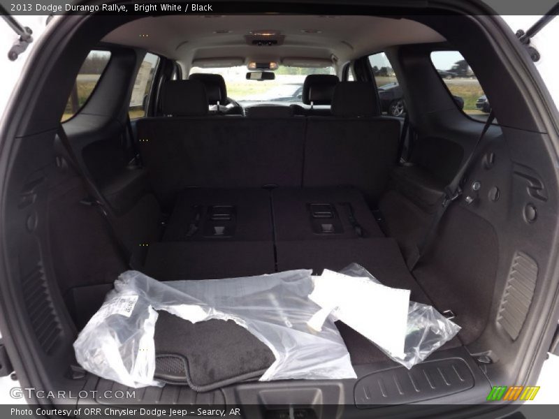 Bright White / Black 2013 Dodge Durango Rallye