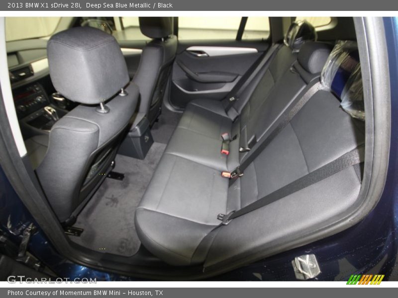 Rear Seat of 2013 X1 sDrive 28i