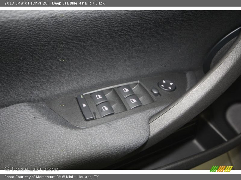Deep Sea Blue Metallic / Black 2013 BMW X1 sDrive 28i