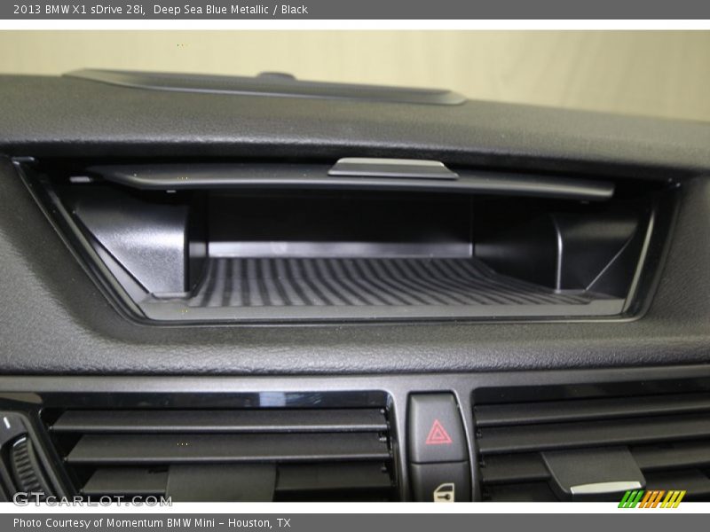 Deep Sea Blue Metallic / Black 2013 BMW X1 sDrive 28i