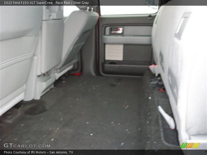 Race Red / Steel Gray 2013 Ford F150 XLT SuperCrew