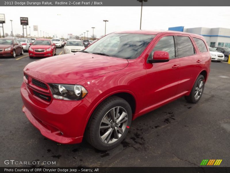 Front 3/4 View of 2013 Durango Rallye