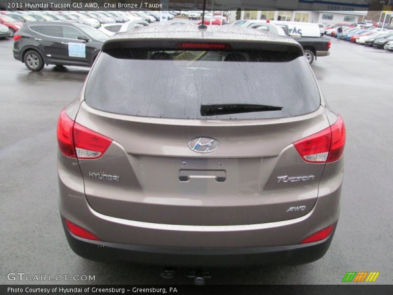 Chai Bronze / Taupe 2013 Hyundai Tucson GLS AWD