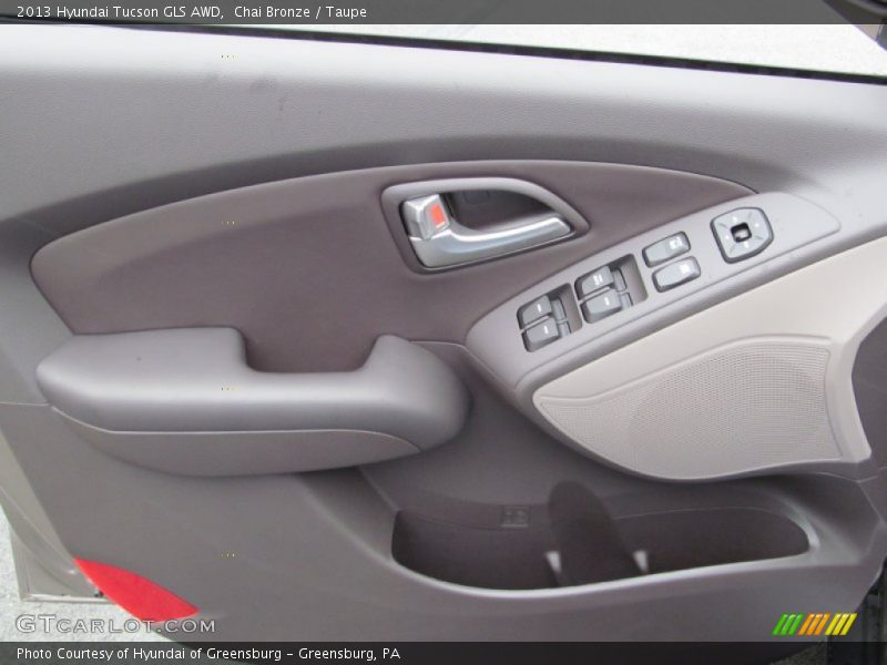 Chai Bronze / Taupe 2013 Hyundai Tucson GLS AWD