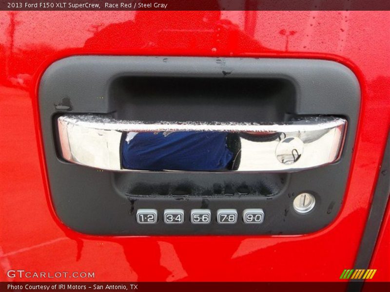 Race Red / Steel Gray 2013 Ford F150 XLT SuperCrew