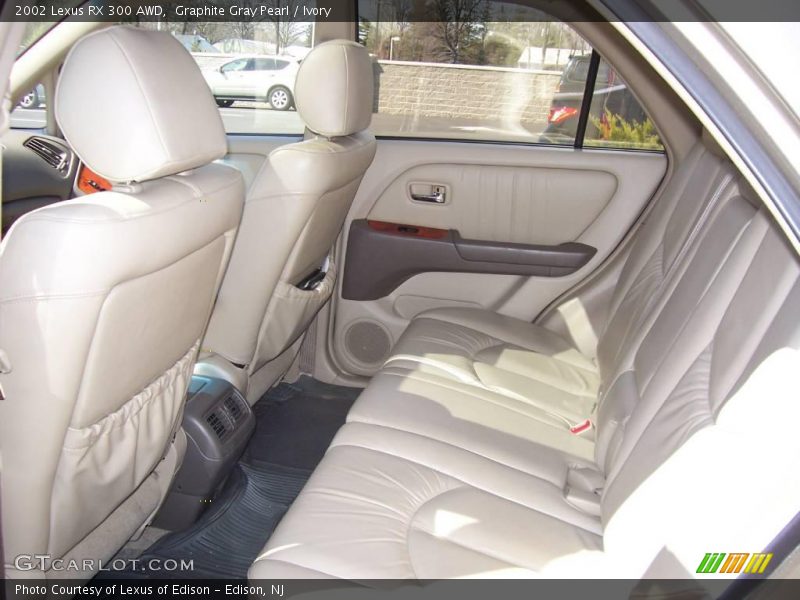 Graphite Gray Pearl / Ivory 2002 Lexus RX 300 AWD