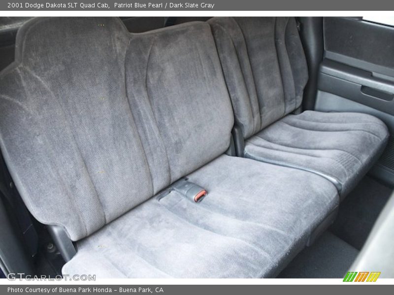 Patriot Blue Pearl / Dark Slate Gray 2001 Dodge Dakota SLT Quad Cab