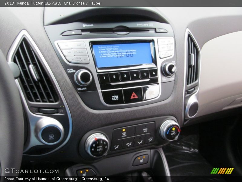 Chai Bronze / Taupe 2013 Hyundai Tucson GLS AWD