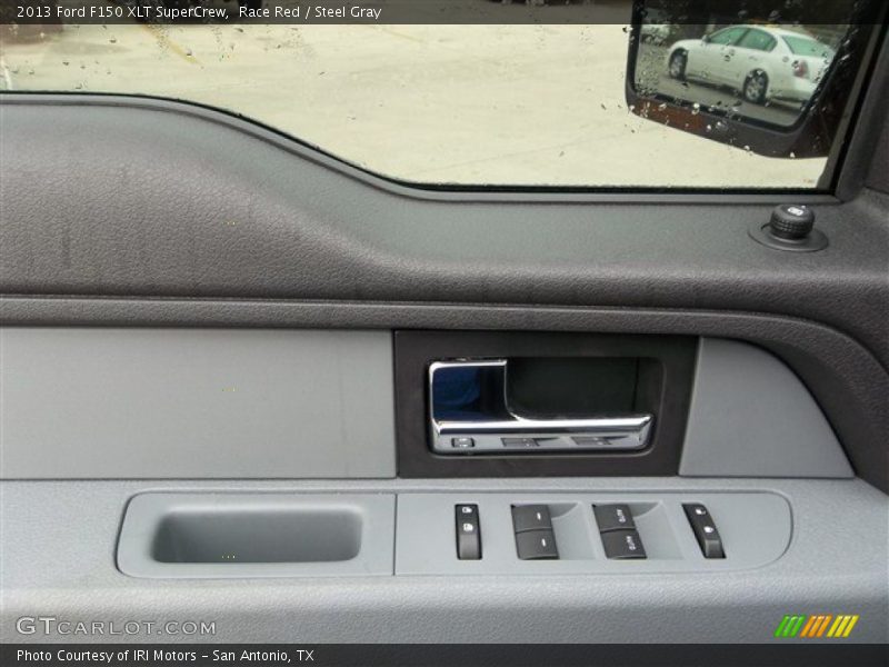 Race Red / Steel Gray 2013 Ford F150 XLT SuperCrew