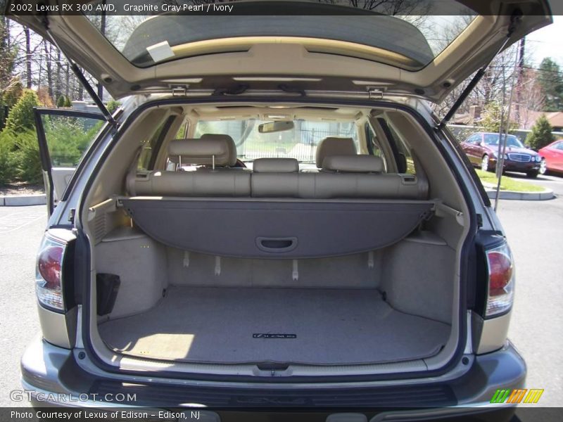 Graphite Gray Pearl / Ivory 2002 Lexus RX 300 AWD