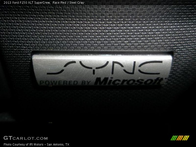 Race Red / Steel Gray 2013 Ford F150 XLT SuperCrew