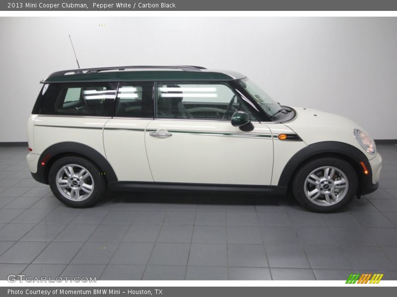 Pepper White / Carbon Black 2013 Mini Cooper Clubman