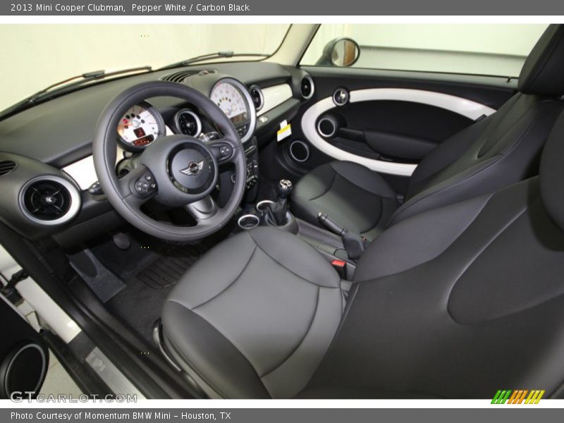 Pepper White / Carbon Black 2013 Mini Cooper Clubman