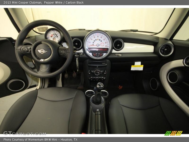 Pepper White / Carbon Black 2013 Mini Cooper Clubman