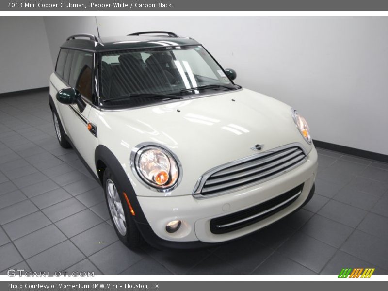Pepper White / Carbon Black 2013 Mini Cooper Clubman