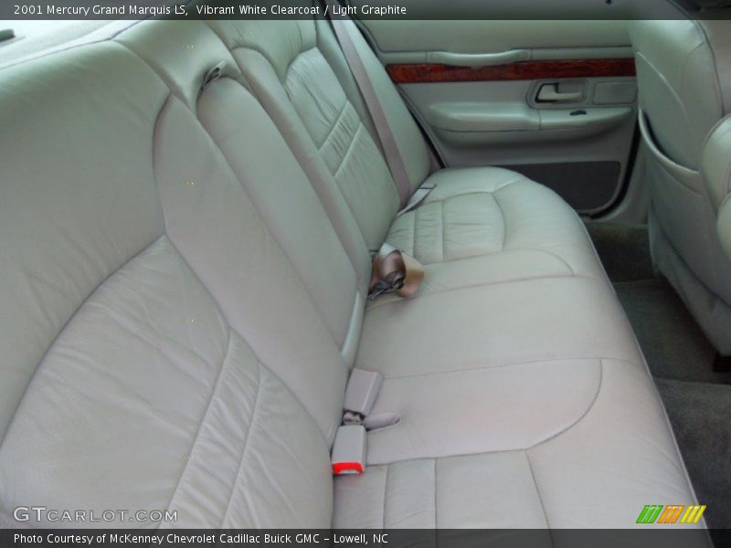 Vibrant White Clearcoat / Light Graphite 2001 Mercury Grand Marquis LS