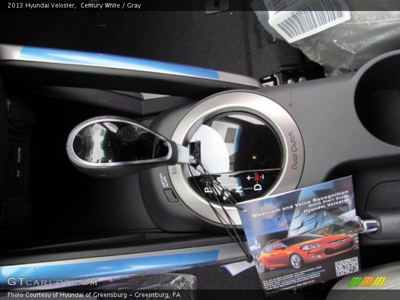 Century White / Gray 2013 Hyundai Veloster