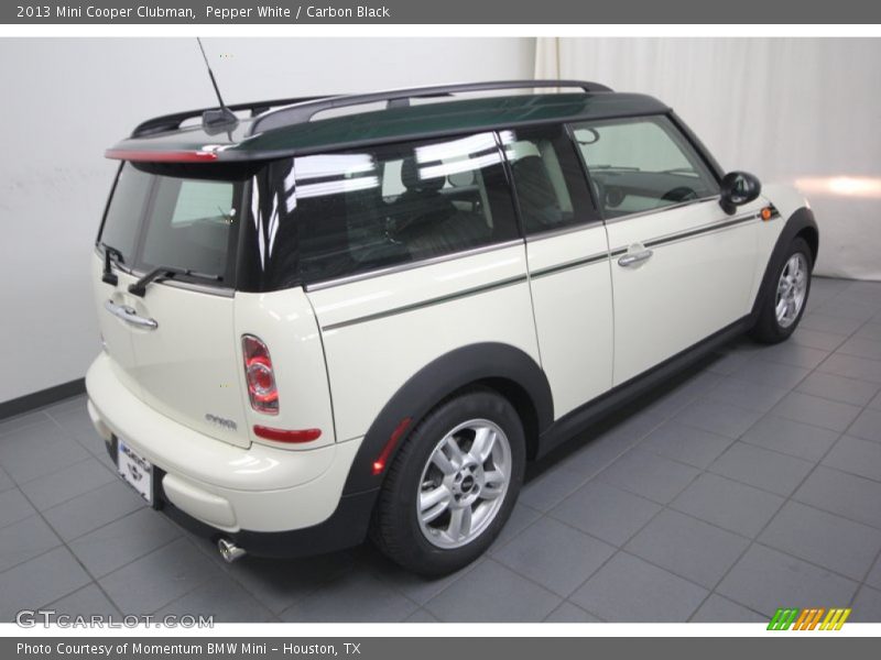 Pepper White / Carbon Black 2013 Mini Cooper Clubman