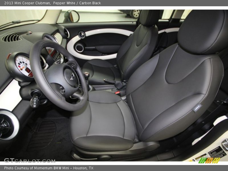 Pepper White / Carbon Black 2013 Mini Cooper Clubman