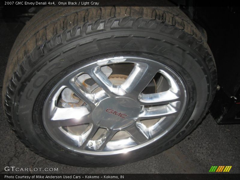 Onyx Black / Light Gray 2007 GMC Envoy Denali 4x4