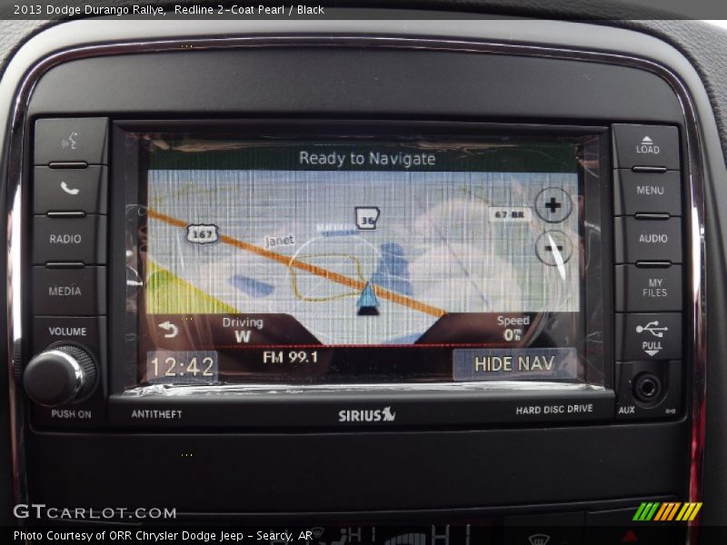 Navigation of 2013 Durango Rallye