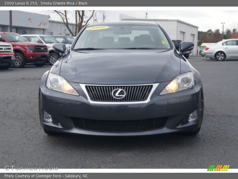 Smoky Granite Mica / Black 2009 Lexus IS 250