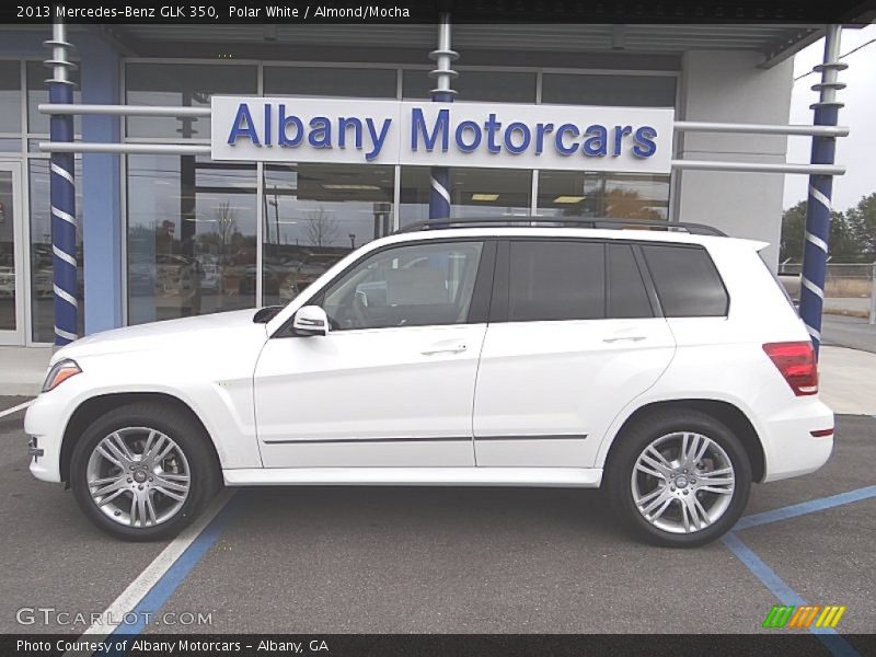 Polar White / Almond/Mocha 2013 Mercedes-Benz GLK 350