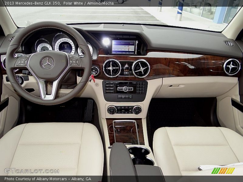 Polar White / Almond/Mocha 2013 Mercedes-Benz GLK 350