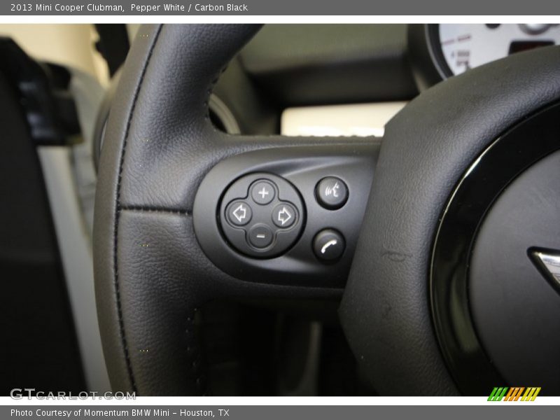 Pepper White / Carbon Black 2013 Mini Cooper Clubman