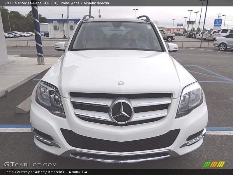 Polar White / Almond/Mocha 2013 Mercedes-Benz GLK 350