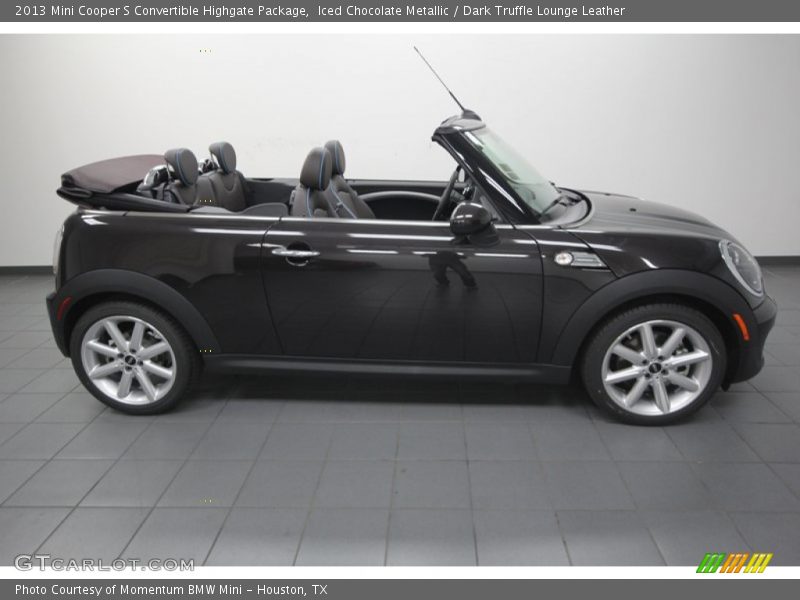  2013 Cooper S Convertible Highgate Package Iced Chocolate Metallic