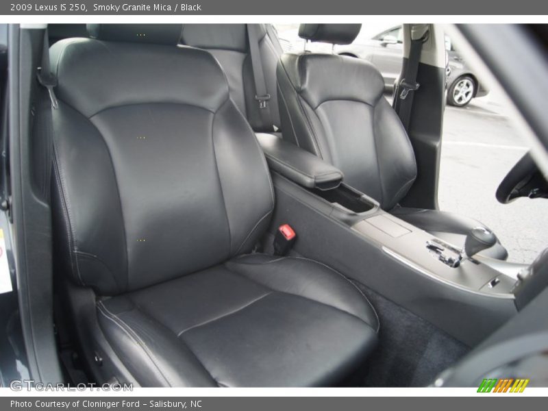 Smoky Granite Mica / Black 2009 Lexus IS 250