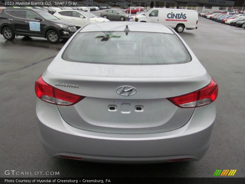Silver / Gray 2013 Hyundai Elantra GLS