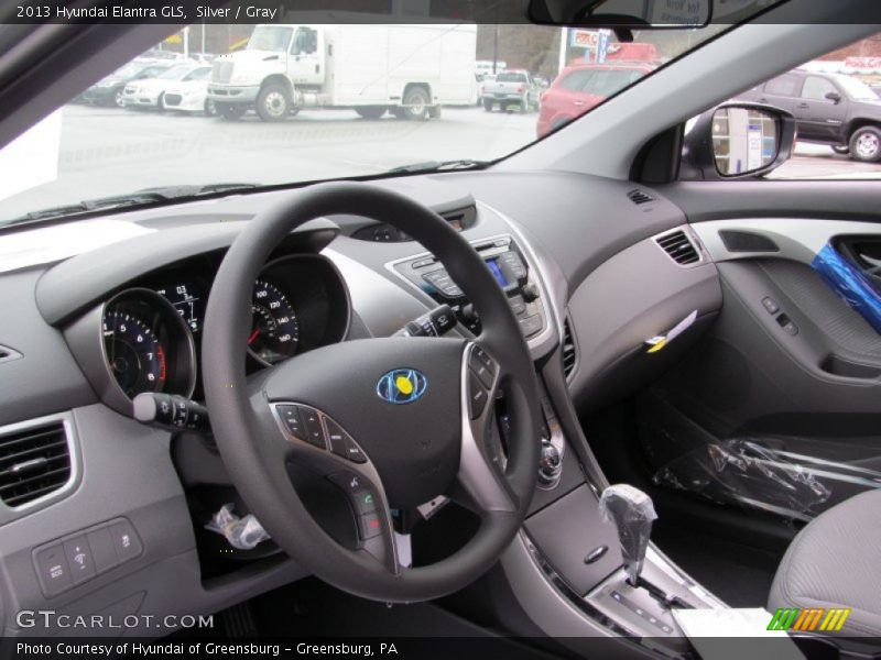 Silver / Gray 2013 Hyundai Elantra GLS