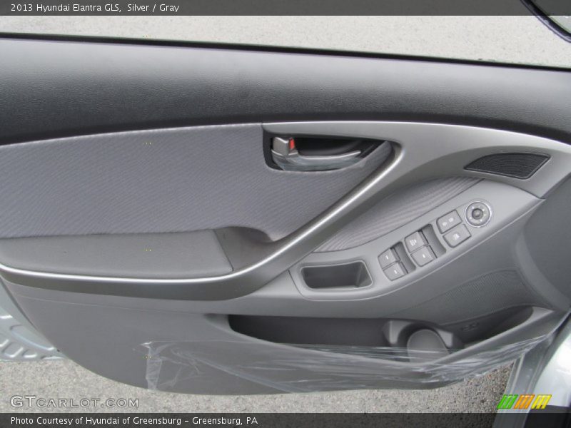 Silver / Gray 2013 Hyundai Elantra GLS