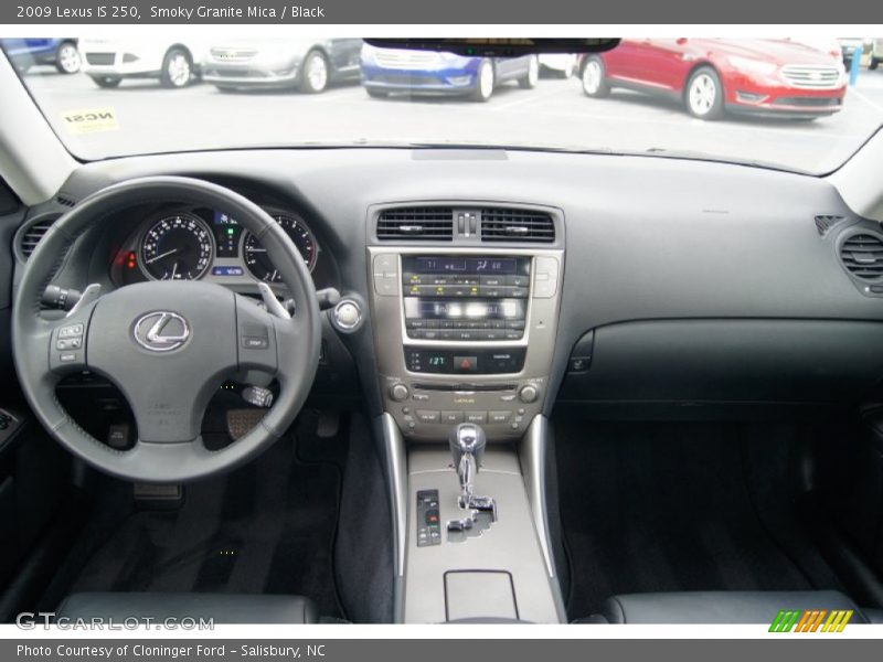 Smoky Granite Mica / Black 2009 Lexus IS 250