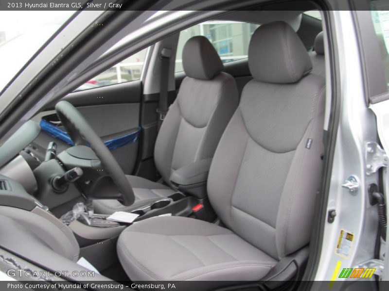 Silver / Gray 2013 Hyundai Elantra GLS