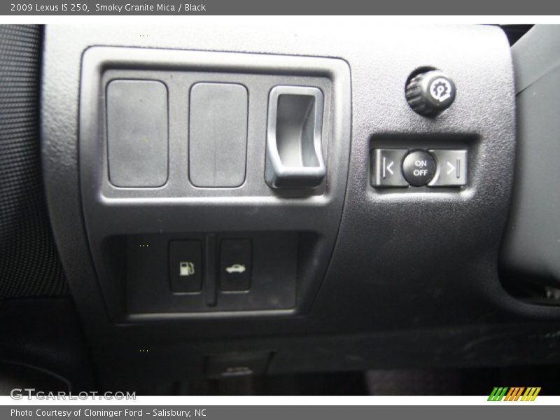 Smoky Granite Mica / Black 2009 Lexus IS 250