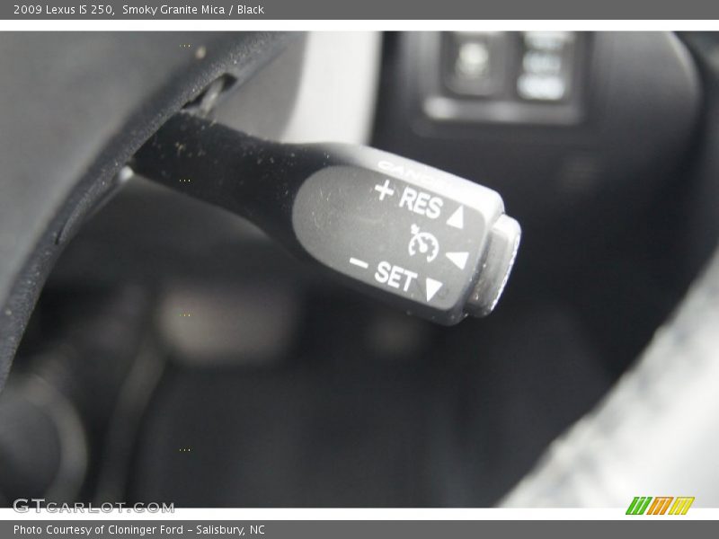 Smoky Granite Mica / Black 2009 Lexus IS 250